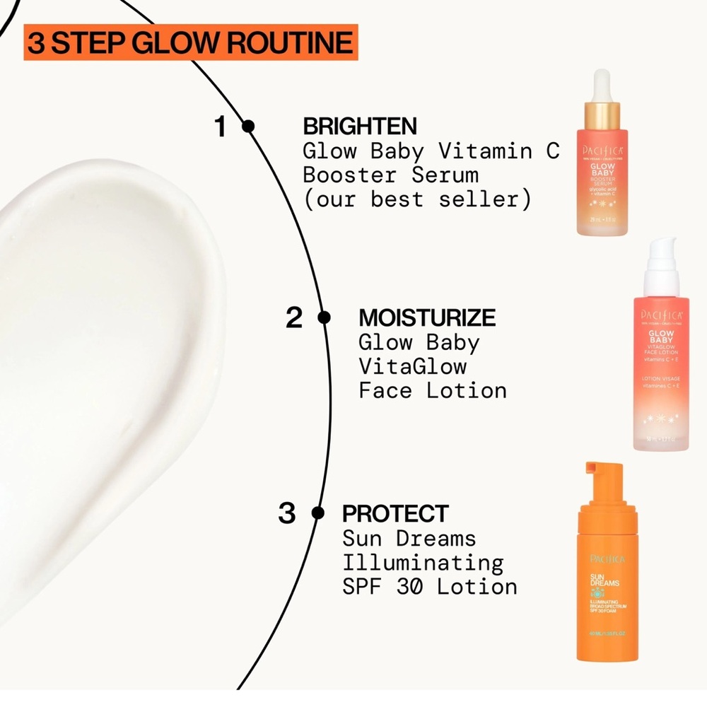 Pacifica Glow Baby | Vitaglow Face Lotion | Vitamins C & E | Vegan Cruelty-Free - Picture 9 of 12